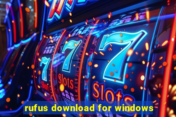 rufus download for windows